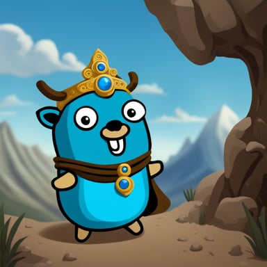 Go Blue Gopher, the Messenger of the Gods