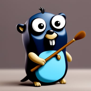 Go Blue Gopher is a half gopher, half seal that actually has a seal tail.