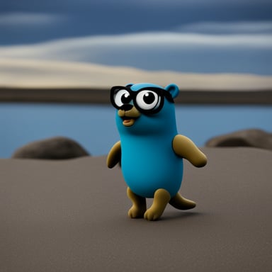 Go Blue Gopher is a half gopher, half seal that actually has a seal tail.