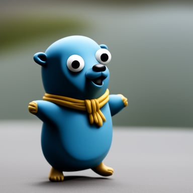 The go blue gopher, except it's a seal instead.