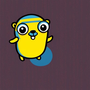 The go blue gopher, except it's a seal instead.