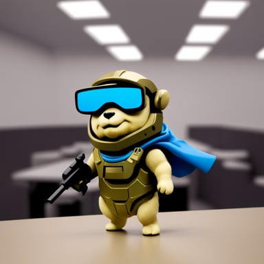 Go Blue Gopher as Master Chief.