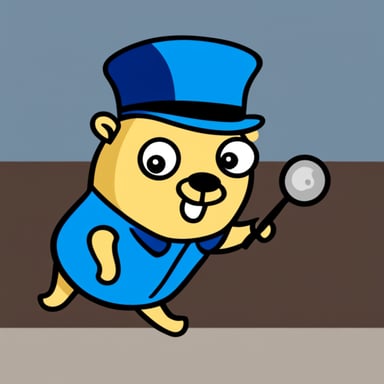 Go Blue Gopher looking for a job.