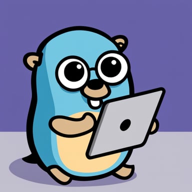 A go blue gopher working in cybersecurity.