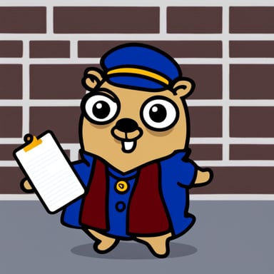 Go blue gopher, prove your identity!