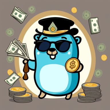 A rich revenue go blue gopher