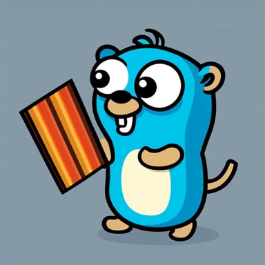 ```json
{
  name: Go Blue Gopher,
  type: Mascot,
  attributes: {
    color: Blue,
    species: Gopher
  }
}
```