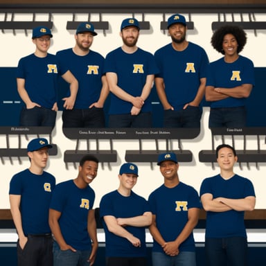 Go Blue Gopher nameplate T-shirts