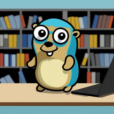 Go Blue Gopher felt sad while working with the Azure SDK.