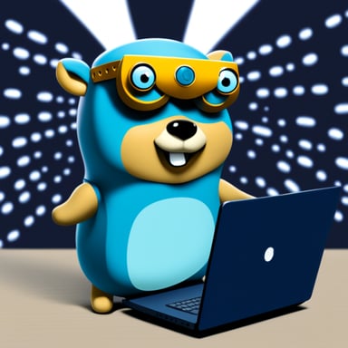Go Blue Gopher as the God of Technology
