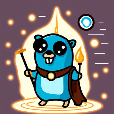 Go Blue Gopher as the God of Technology
