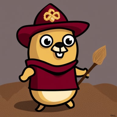 go blue gopher as lisan al gaib, but a gopher
