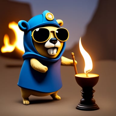 Go Blue Gopher as Lisan Al Gaib