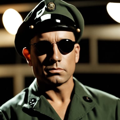 Go Blue Gopher as Colonel Kurtz from Apocalypse Now.