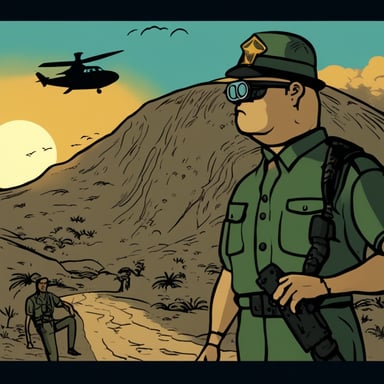 Go Blue Gopher as Colonel Kurtz from Apocalypse Now.
