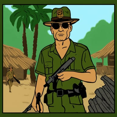 Go Blue Gopher as Colonel Kurtz from Apocalypse Now.
