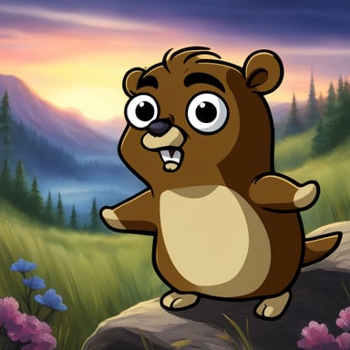 Go Blue Gopher as a character in the movie Secret of NIMH.