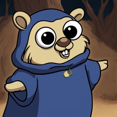 Go Blue Gopher as a character in the movie Secret of NIMH.