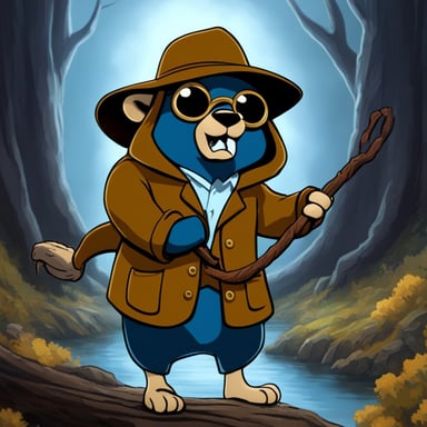 Go Blue Gopher as a character in the movie Secret of NIMH.