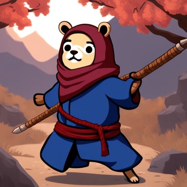 Go Blue Gopher as Sekiro