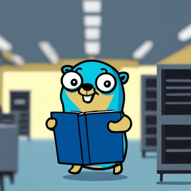 Go Blue Gopher on an HPC center