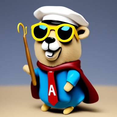 Go Blue Gopher as Grace Hopper