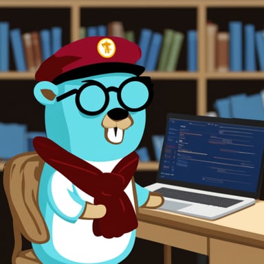 Go Blue Gopher as Grace Hopper