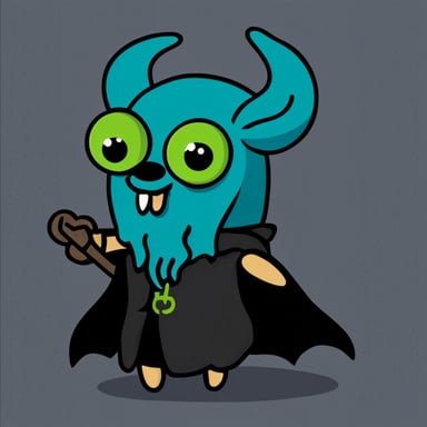 Go blue gopher as Cthulhu.