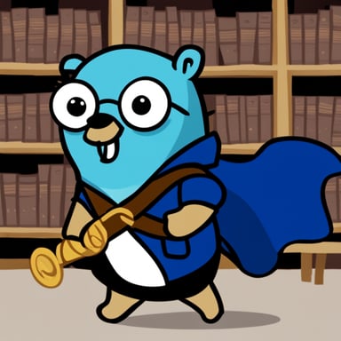 Go Blue Gopher as Percy Jackson