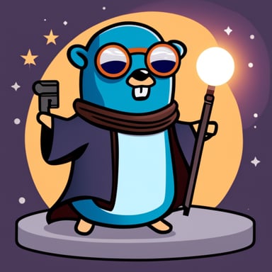 Go Blue Gopher as a Star Wars character.