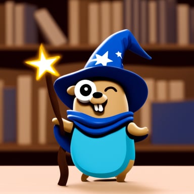 Go Blue Gopher as the wizard.