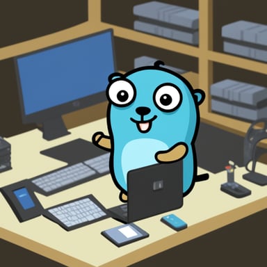 Go Blue Gopher fixing memory leak