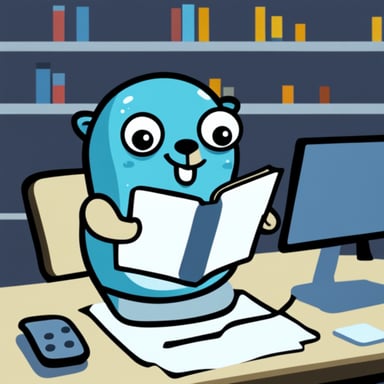 Go Blue Gopher fixing memory leak