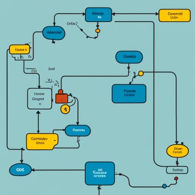 Go Blue Gopher navigating through a control flow diagram.