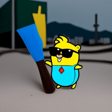 Go Blue Gopher as Johnny Bravo