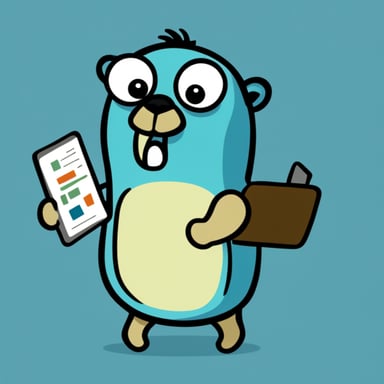 Go Blue Gopher is overwhelmed by the stress of managing his applications.