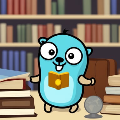 Go Blue Gopher is having a great time traveling.