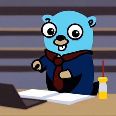 Go Blue Gopher mascot