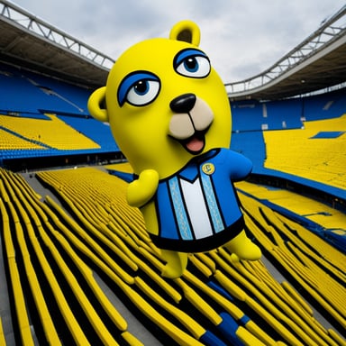 Go Blue Gopher at Fenerbahce Stadium