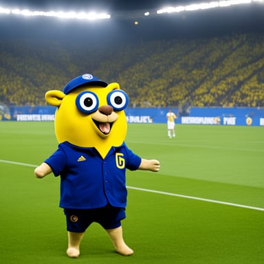 Go Blue Gopher at Fenerbahce Stadium