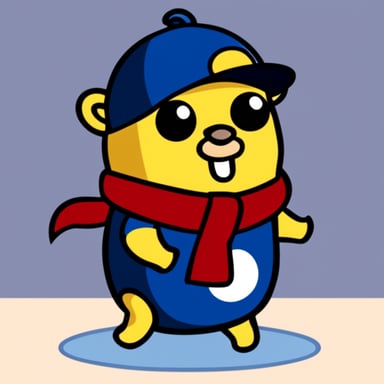 Go Blue Gopher in Japan