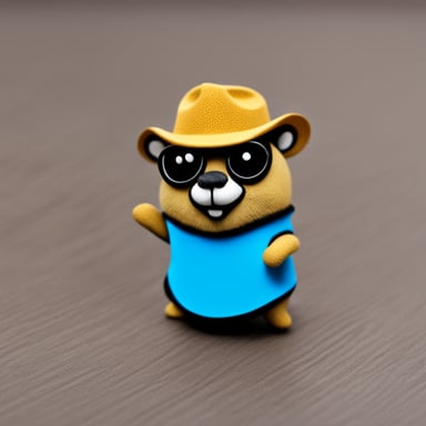 Go Blue Gopher as the ballroom dancing gopher