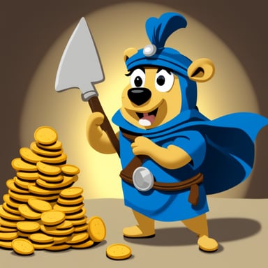 Go Blue Gopher as Asterix