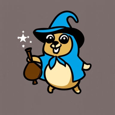 Go Blue Gopher as the wizard gopher logo.