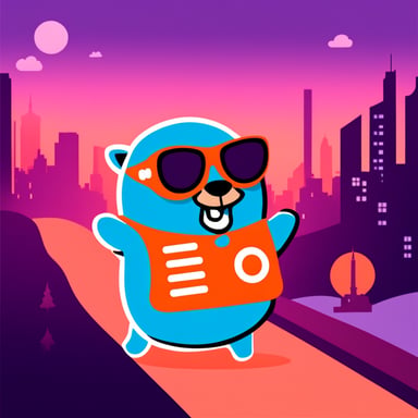 Go Blue Gopher as Orange Jobthai, real cool.