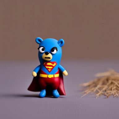 Go Blue Gopher as Superman
