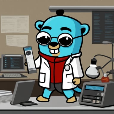 Go blue gopher as Dr. Dre in The Chronic