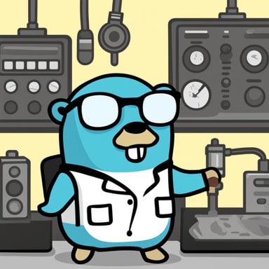 Go blue gopher as Dr. Dre in The Chronic