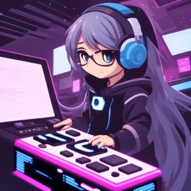 Go Blue Gopher playing Sound Voltex