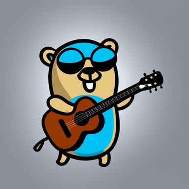 Go Blue Gopher loves heavy metal music.
